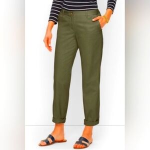 Banana Republic Dark Olive Green Chino Pants